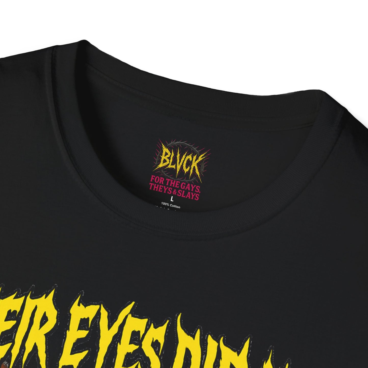 Their Eyes Did Not Close Willingly // BLVCK Slaughter Gospel Tee