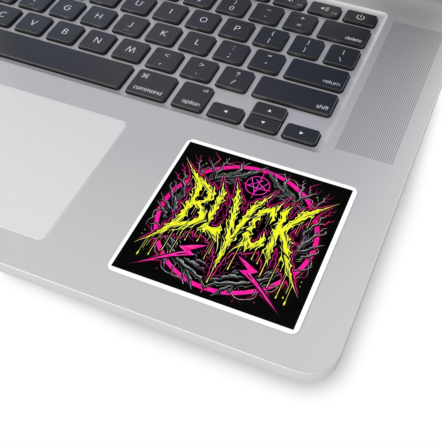 BLVCK Logo – Chaos Crown Edition // 2x2 BLVCK Sticker
