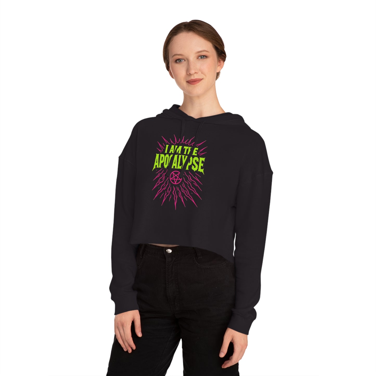 Apocalypse // Cropped Hoodie