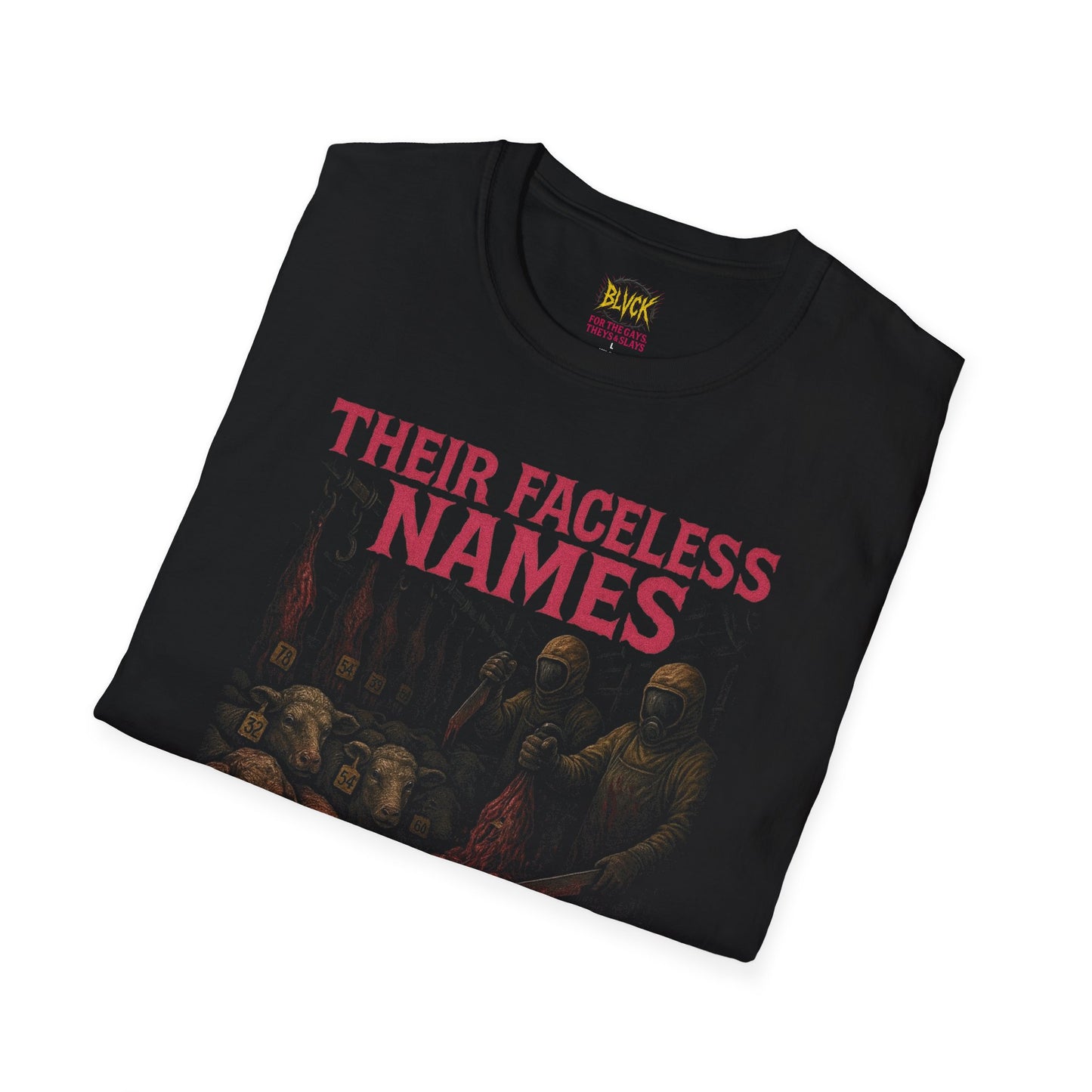 Their Faceless Names // BLVCK Slaughter Gospel Tee