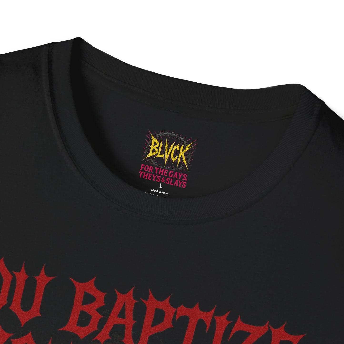 Baptized In Blood // BLVCK Slaughter Gospel Tee
