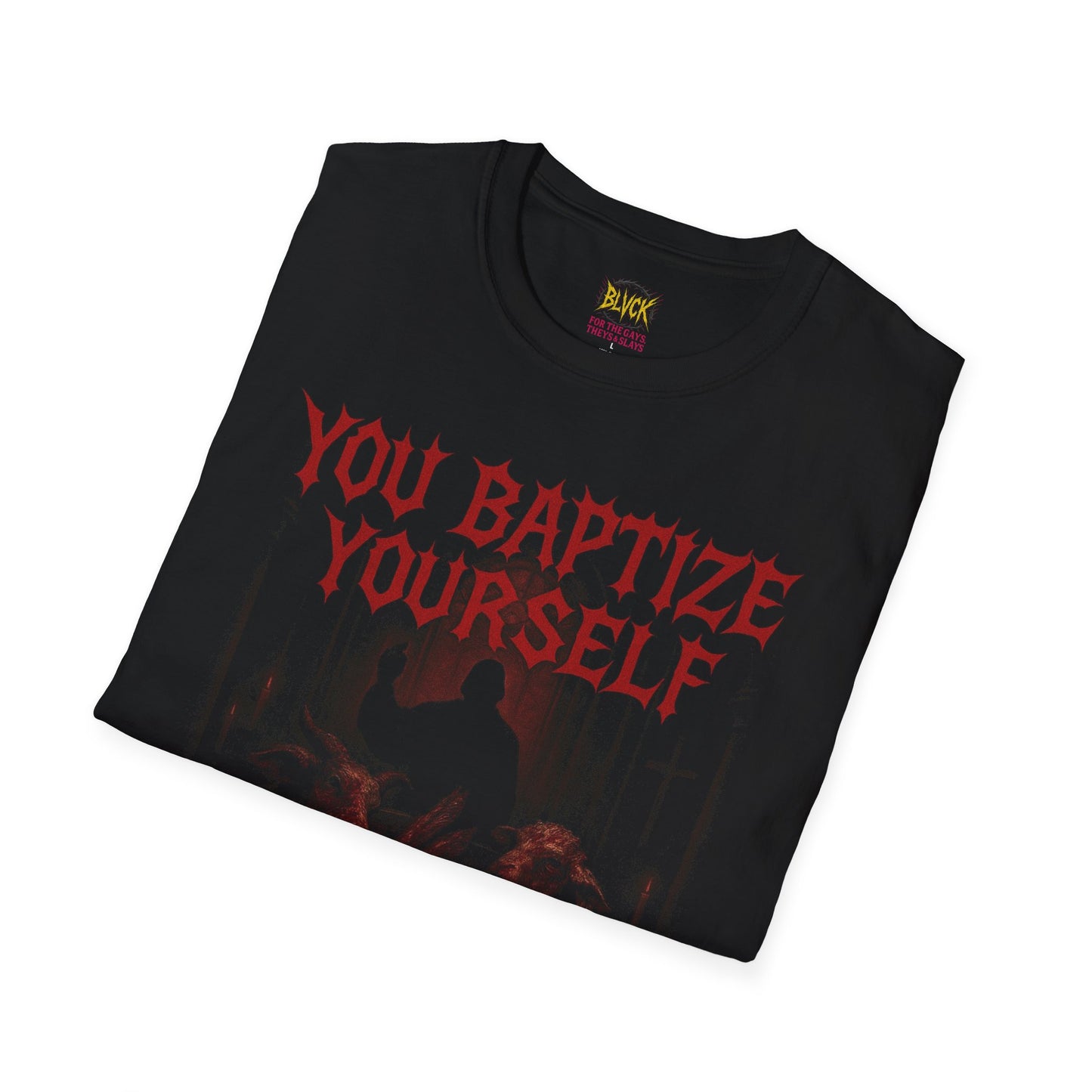 Baptized In Blood // BLVCK Slaughter Gospel Tee