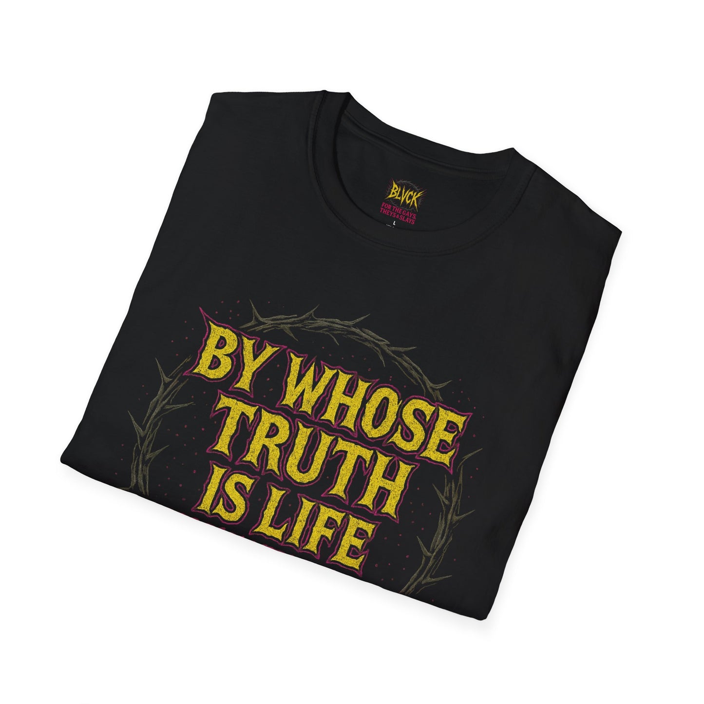 By Whose Truth? // BLVCK Sovereignty Tee