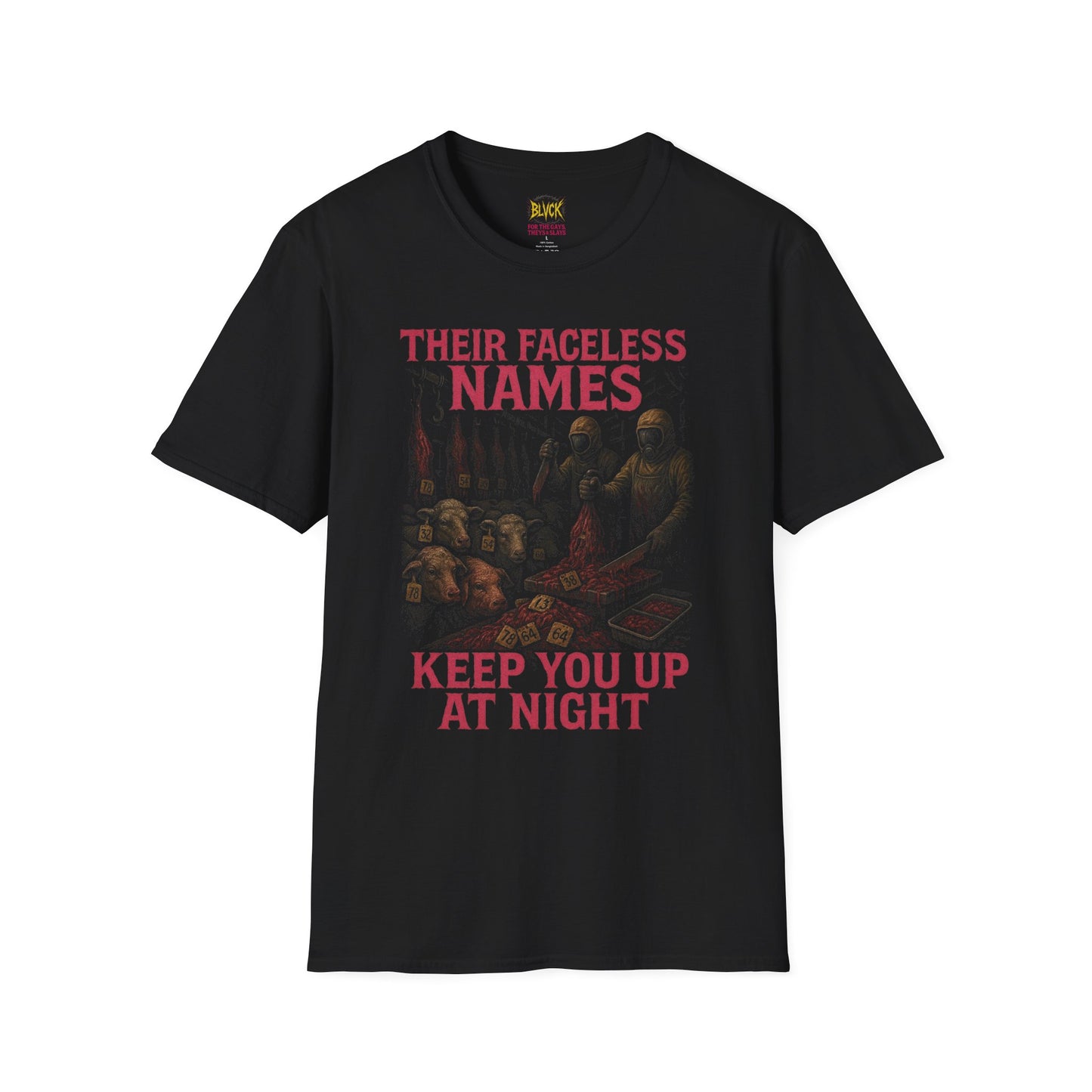 Their Faceless Names // BLVCK Slaughter Gospel Tee