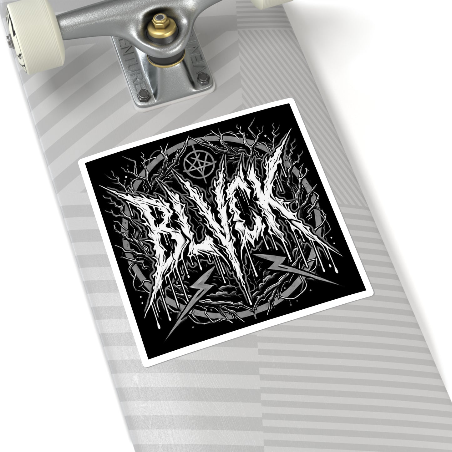 Reaper’s Mark // 2x2 BLVCK Sticker