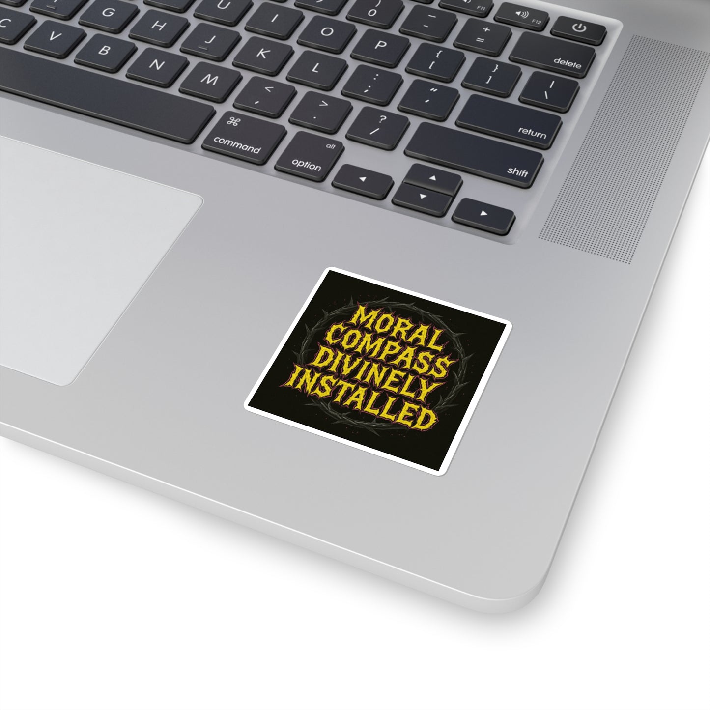 Divinely Installed // 2x2 BLVCK Sticker