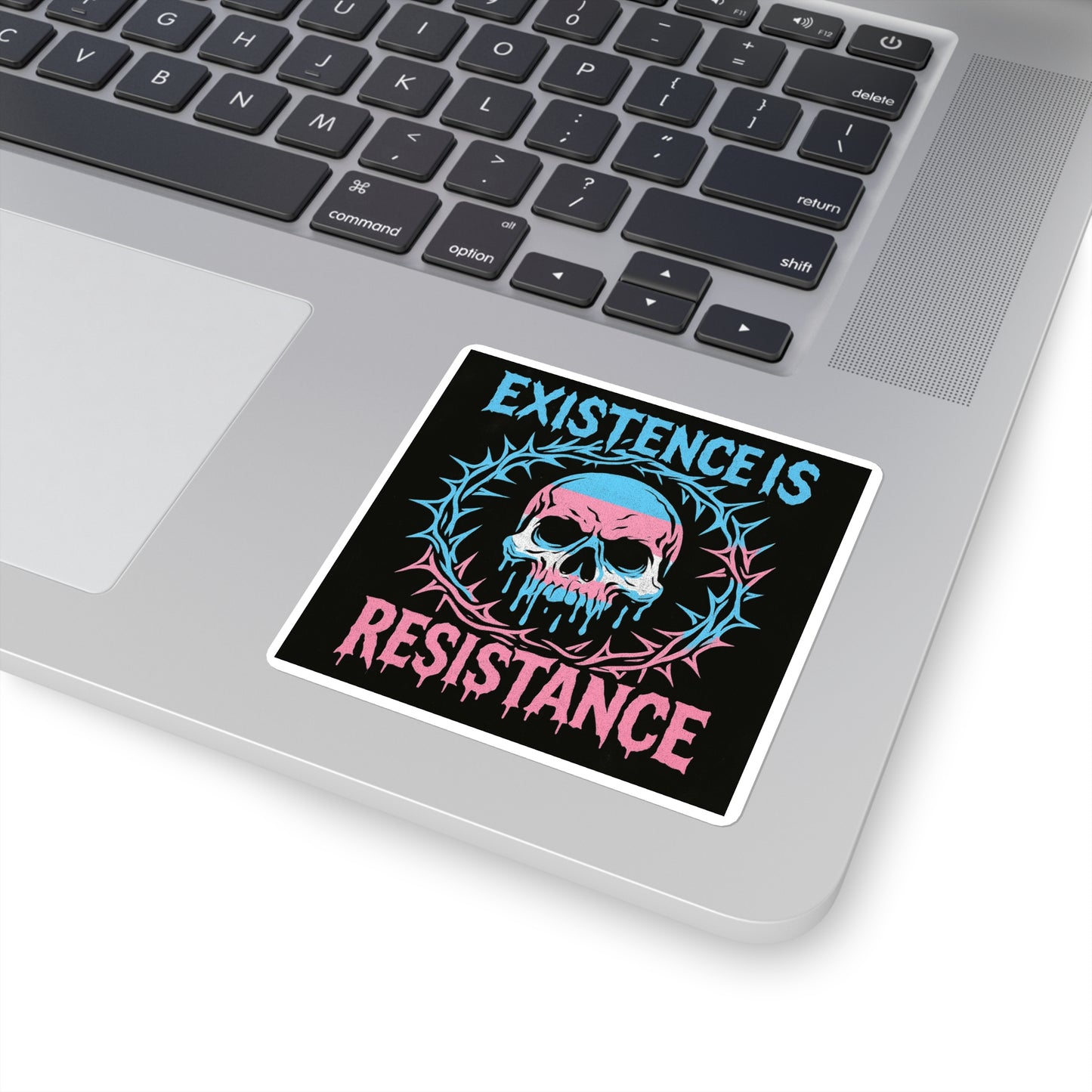 Existence Is Resistance // 2x2 BLVCK Sticker
