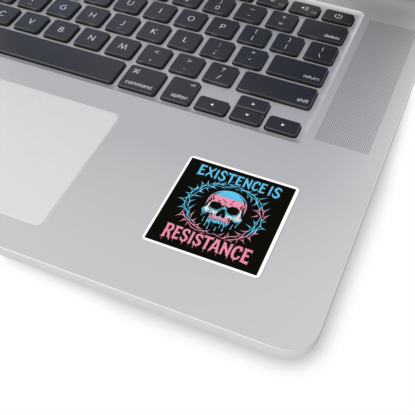 Existence Is Resistance // 2x2 BLVCK Sticker