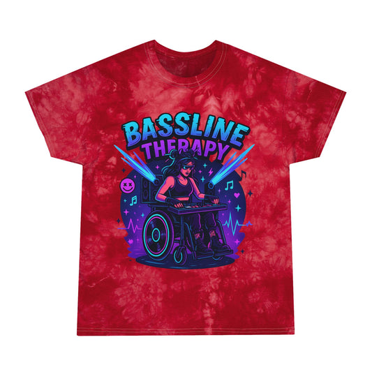 Bassline Therapy // BLVCK Crystal Tie-Dye Tee