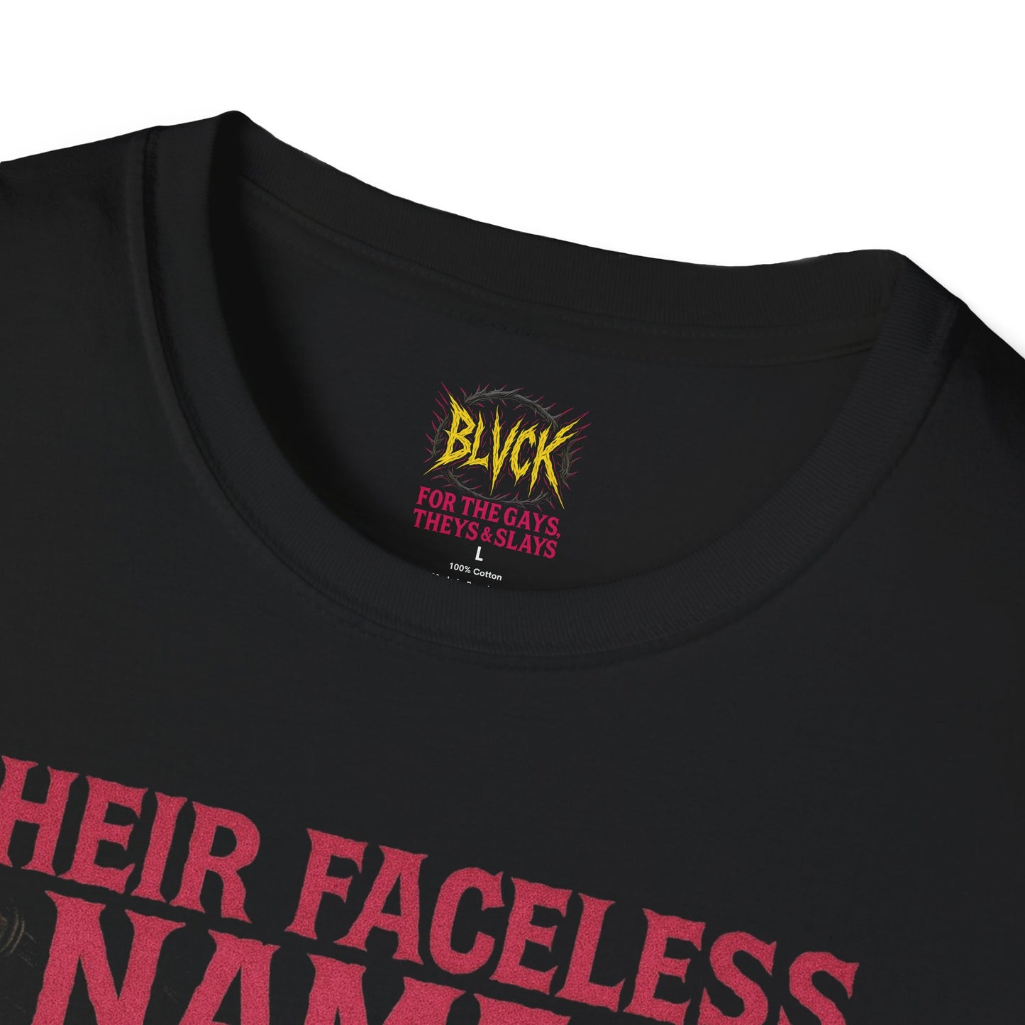Their Faceless Names // BLVCK Slaughter Gospel Tee
