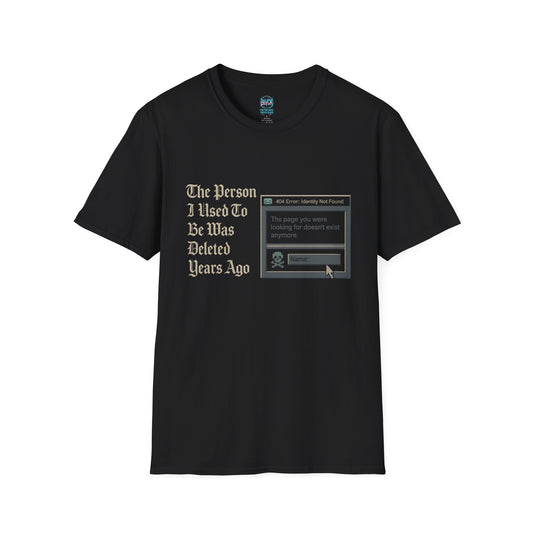 404: Identity Not Found // BLVCK Retro Tee