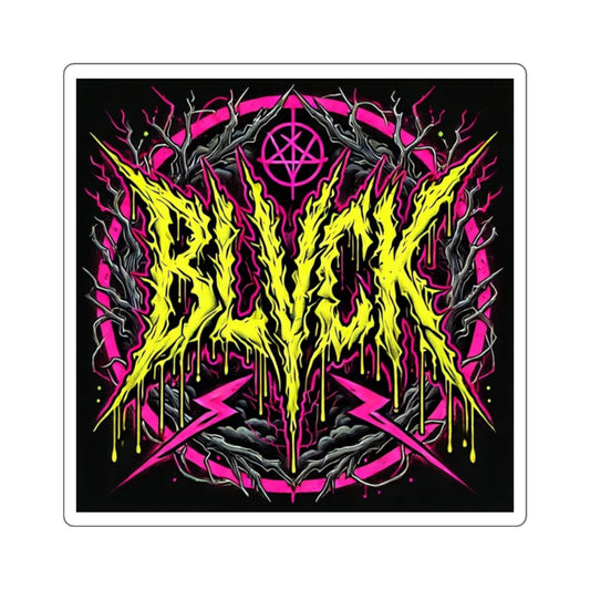 BLVCK Logo – Chaos Crown Edition // 2x2 BLVCK Sticker