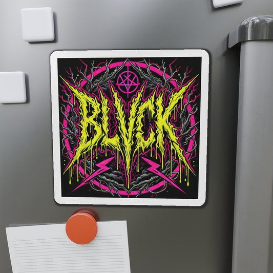 BLVCK #1 // BLVCK Die-Cut Magnet