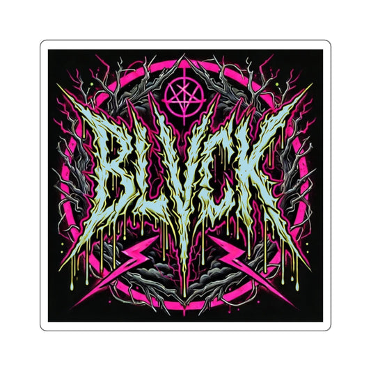 BLVCK Logo – Transmutation Sigil // 2x2 BLVCK Sticker