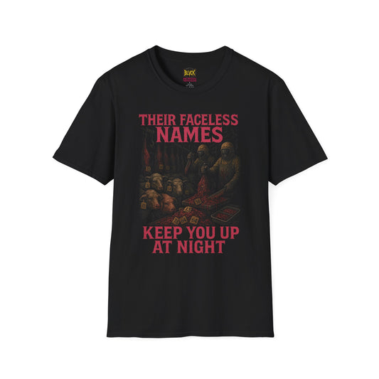 Their Faceless Names // BLVCK Slaughter Gospel Tee