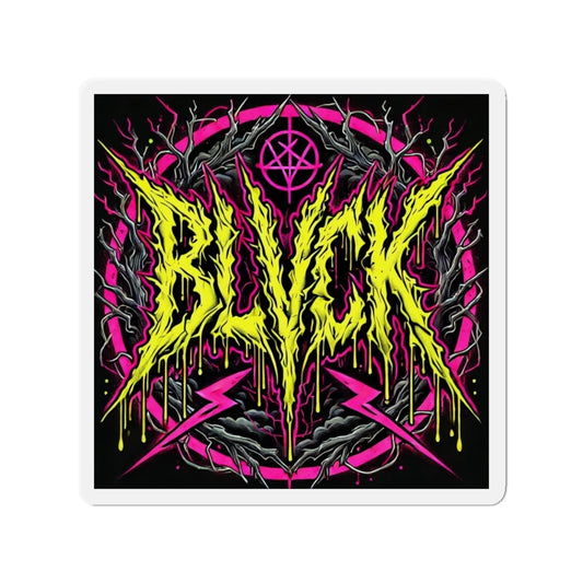BLVCK #1 // BLVCK Die-Cut Magnet